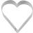 Städter Heart Utstickare 10 cm