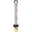 Elodie Details Pacifier Clip Faded Rose Bells