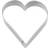 Städter Heart Utstickare 13 cm