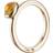 Efva Attling Love Bead Ring - Gold/Citrine