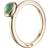 Efva Attling Love Bead Ring - Gold/Agate
