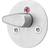 Beslag Design Toalettvred Kastrup (890009-31) 1st 50x50mm