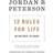 12 Rules for Life (Hardback) (Indbundet)