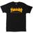 Thrasher Magazine Flame T-shirt - Black