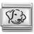 Nomination Composable Classic Dog Charm - Silver/Black