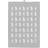 Solstickan ST20-08 Torchon de cuisine Gris, Blanc (70x50cm)