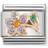 Nomination Composable Classic Link Lilac Flower Charm - Silver/Rose Gold/Purple