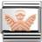 Nomination Composable Classic Link Angel Charm - Silver/Rose Gold
