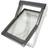 Velux SK06 GGU 0050 Aluminium Tilt Window Double-Pane 114x118cm