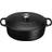 Le Creuset Matte Black Signature Cast Iron Oval med lock 4.1 L