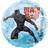 Amscan Foil Ballon Standard Black Panther