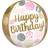 Amscan Foil Ballon Orbz Happy Birthday Gems