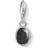 Thomas Sabo Charm Club Charm - Silver/Black