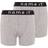 Name It Boxer Shorts 2-pack - Grey/Grey Melange (13163615)