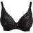 Pour Moi Rebel Underwired Plunge Bra - Black