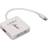 Lindy Mini Displayport-Displayport/HDMI/DVI M-F 0.2m