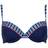 Triumph Jetplane Flair Bikini Top - Deep Water