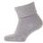 Melton Basic Wool Sock w. Heavy Rip - Light Grey Melange (270014-135)