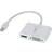 Lindy Mini DisplayPort-HDMI/VGA M-F Adapter