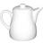 Olympia Whiteware Teapot 4pcs 0.5L