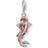 Thomas Sabo Charm Club Koifisk Charm Pendant - Silver/Multicolour