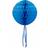 Folat boule alvéolée 30cm bleu