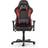 Chaise de jeu F-Series noir/rouge