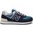 New Balance 574 Dark Navy Marred Blue