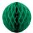 PartyDeco Honeycomb Ball 40cm Green