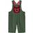 Frugi Play Days Dungaree - Moss Green/Beaver (DUA806MGB)