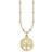 Thomas Sabo Tree of Love Necklace - Gold/White