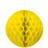 PartyDeco Honeycomb Ball 30cm Yellow