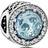 Pandora Radiant Hearts Charm - Transparent/Glacier Blue