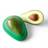 Food Huggers Avocado Food Packaging Köksutrustning 2st