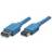Techly USB A-USB A 3.0 M-F 3m