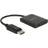 DeLock DisplayPort/USB Micro-B - 2HDMI M-F 25m