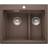 Blanco Pleon 6 Split Kitchen Sink 615 x 510 mm