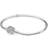 Pandora Moments Bracelet - Silver/Transparent