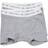 Melton Boxershorts 2-pack - Grey Melange Rib
