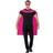 Smiffys Cape with Eyemask Pink