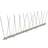 vidaXL Two Row Bird and Pigeon Spikes Set of 6
