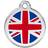 Red Dingo Enamel UK Flag Large