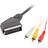 Lanberg SCART-3RCA 1.8m