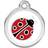 Red Dingo Enamel Ladybug Small