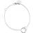Sophie By Sophie Circle Bracelet - Silver