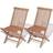 vidaXL 41993 2-pack Garden Dining Chair