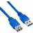 Akyga USB A-USB A M-F 3.0 1.8m