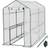 tectake Greenhouse with Tarpaulin 2.1m² Stainless steel Plastic