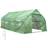 tectake Foil Tent 18m² Rustfrit stål Plast
