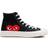 Comme des Garçons x Converse Chuck 70 - Black/White/High Risk Red